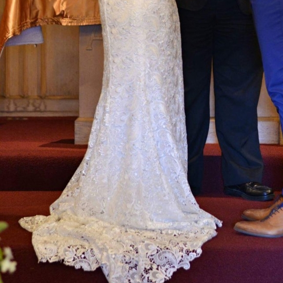 Sleeve Lace Wedding Dress 